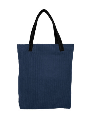 Mr.m Cord S Tasche, Marineblau – Ohren, Naturleder