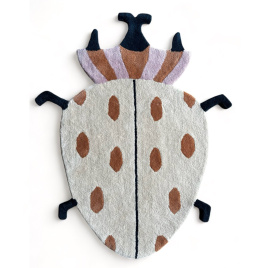 Max beetle wool rug 120 x 96 cm handtufted