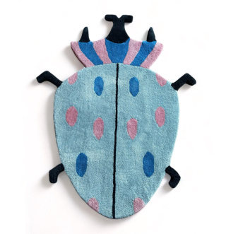 Dywan wełniany Charlie beetle 120 x 96 cm handtufted