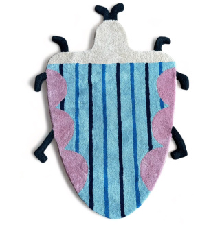 Nelly bug woolen rug 120 x 90 cm handtufted