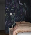 Tapeta Calm Heron Purple od Wallcolors