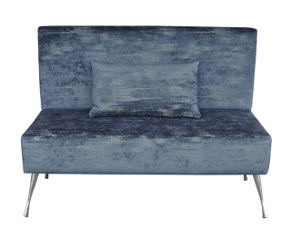 SYMPHONY upholstered bench with backrest - upholstered sofa