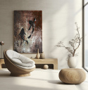 Acryl auf Leinwand „KOI“ 100x70 cm