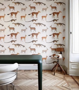 Forest Animals wallpaper by Wallcolors