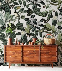 Garden wallpaper by Wallcolors