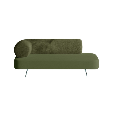 CARMEL upholstered chaise longue - left