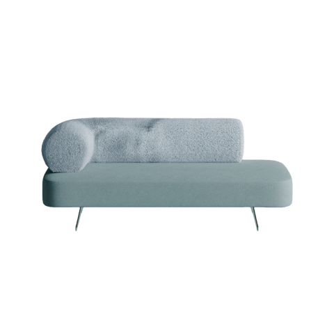 CARMEL gepolsterte Chaiselongue - links