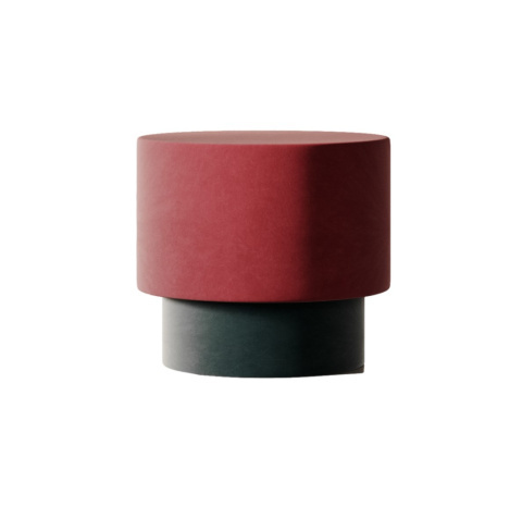 LE CORBUSIER COLORS upholstered pouffe