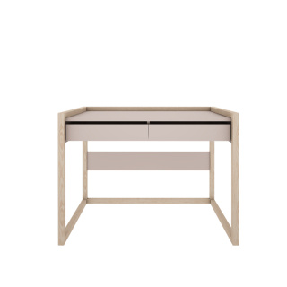 BASIC desk with drawers cashmere