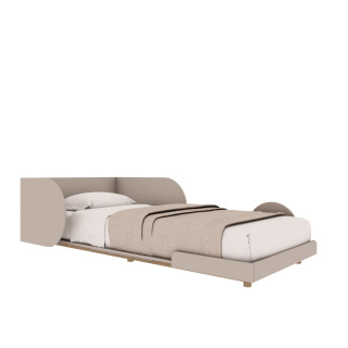 Bloom bed 90 x 160/200 cm cashmere