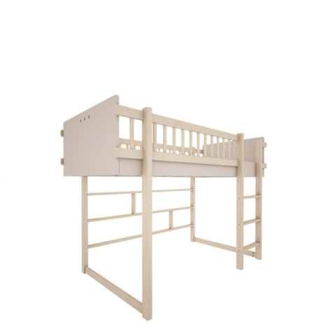 Basic cashmere low mezzanine bed