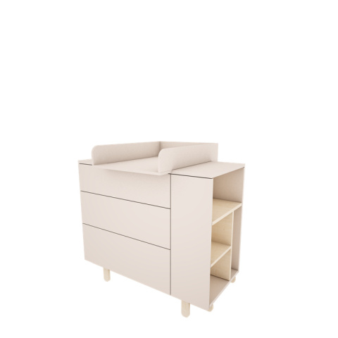 Basic cashmere changing table