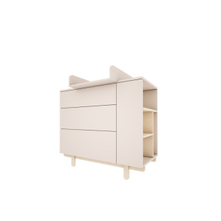 BASIC changing table cashmere