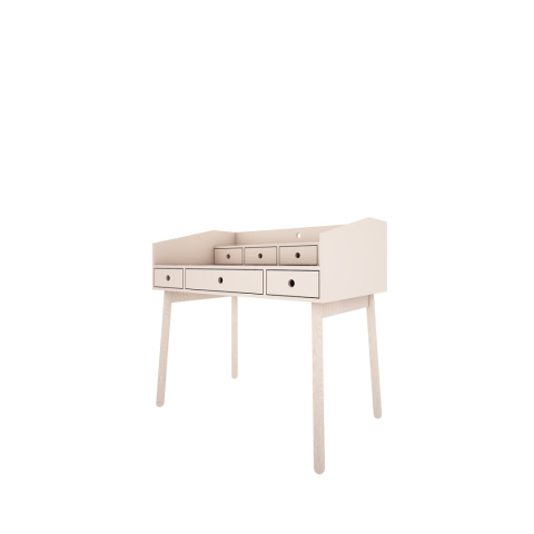 RIVER desk, sand beige