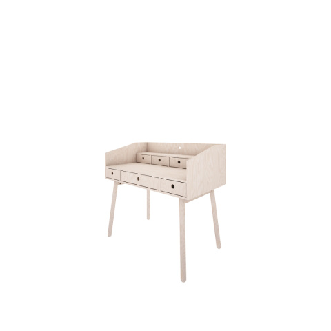 RIVER desk, sand beige