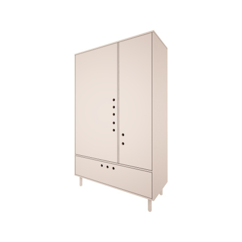 RIVER Kleiderschrank Sandbeige