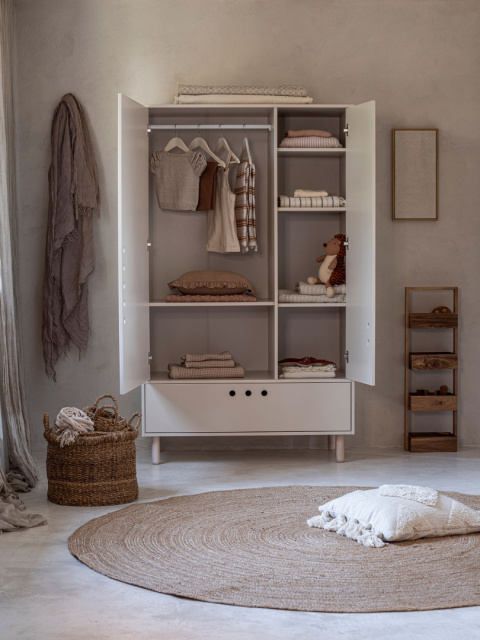 RIVER Kleiderschrank Sandbeige