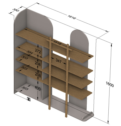 Bloom bookcase