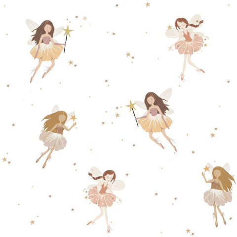 Tapeta Fairies white