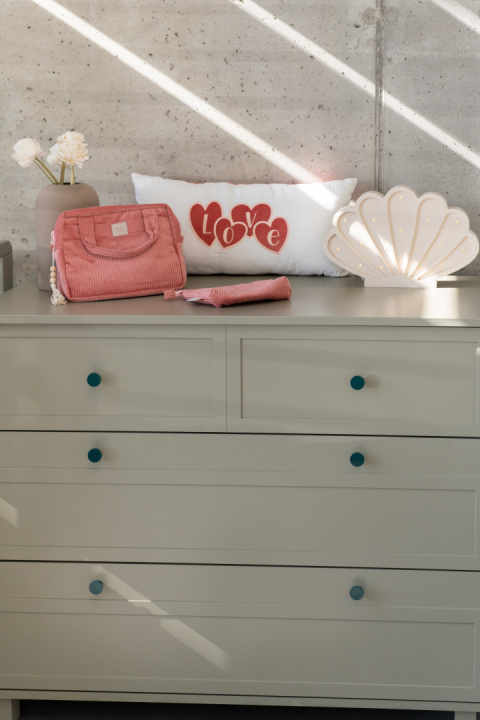 VINTAGE eucalyptus chest of drawers