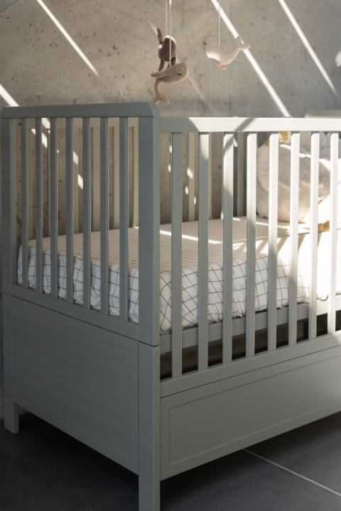 VINTAGE cot 70 x 140 cm eucalyptus