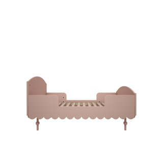 BABUSHKA cot 70 x 140 cm with sofa/sofa option pink