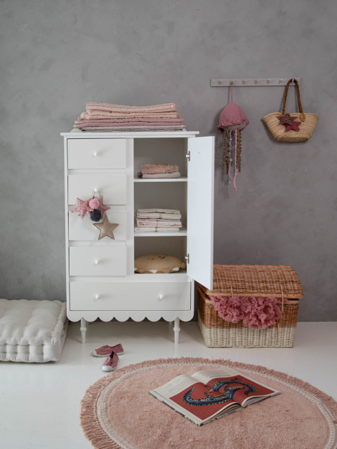 Chest of drawers Babushka white