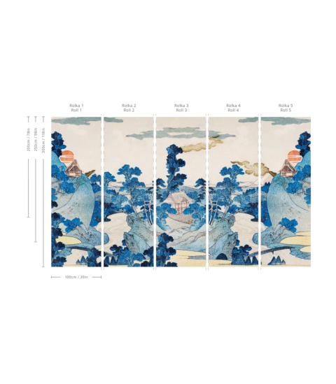 Japanese wallpaper by Wallcolors