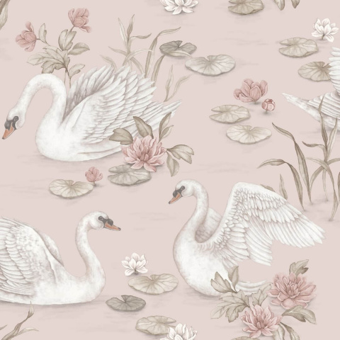 Swan Wallpaper Newbie II 6927 Lily Swan