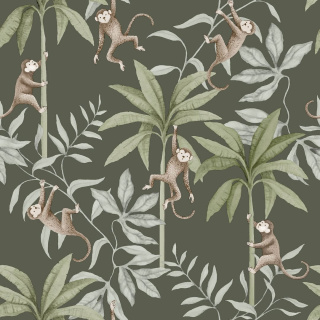 WALL WALLPAPER NEWBIE II 6935 Jungle Friends