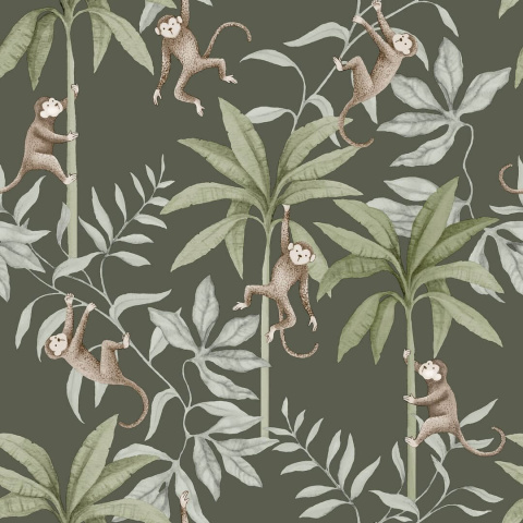 WALLPAPER NEWBIE  II 6935 Jungle Friends