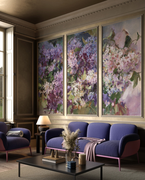 Violet wallpaper by Wonderwall Studio Art. 35 0323 07