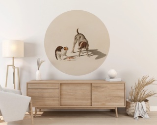 Dekoracja ścienna - Mural DOTS -Nie dla psa ta kość