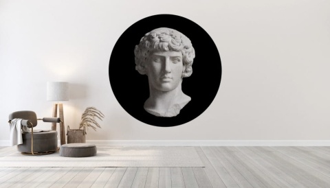 Wall decoration - mural DOTS Black David