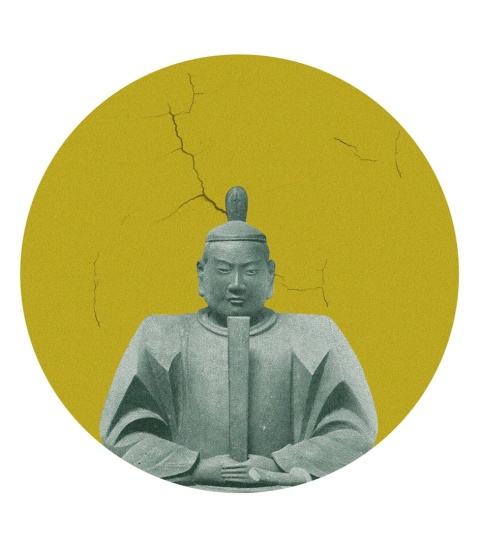 Wall decoration - mural DOTS Kusunoki HONEY