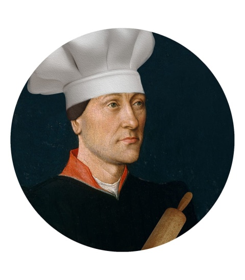 Dekoracja ścienna - mural DOTS Mężczyzna z wałkiem