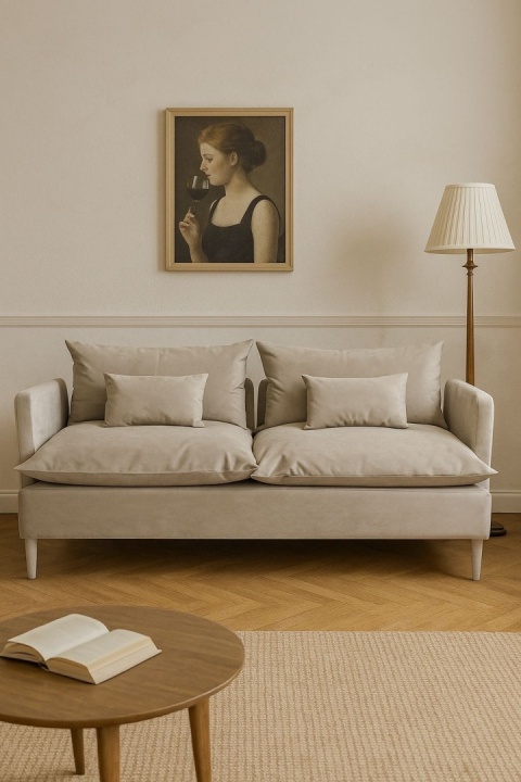 Sofa tapicerowana Floxy beżowa