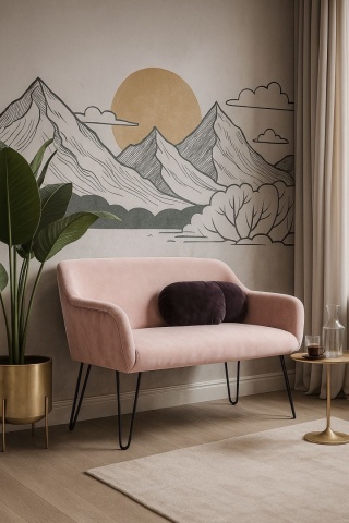 PLUM 3 upholstered sofa