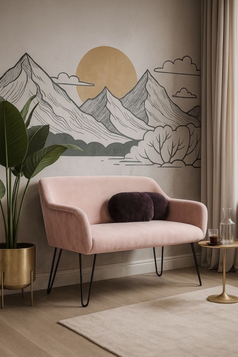 PLUM 3 upholstered sofa