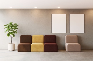 SIME modular upholstered sofa