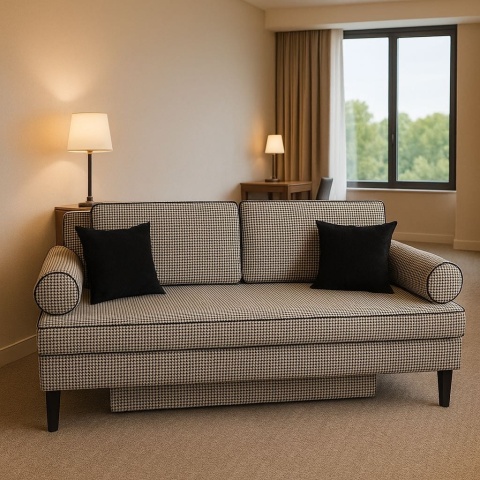 Sofa tapicerowana Versal pepitka