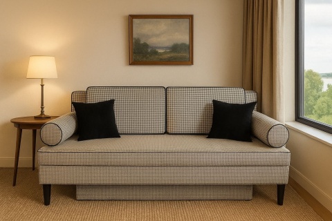 Sofa tapicerowana Versal pepitka