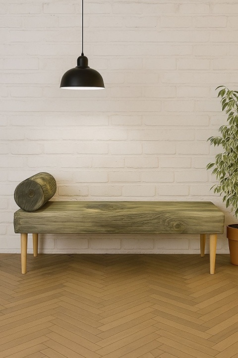 WOOD Szezlong ławka tapicerowana