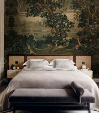 Vintage Garden Arras wallpaper from Wallcolors