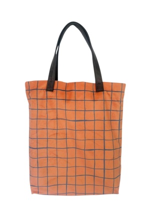 Mr.m Pop Tasche orange - Ohren Naturleder