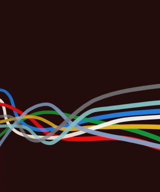 DIGITAL PAINTING - COLOR LINE 2 grafika na płótnie