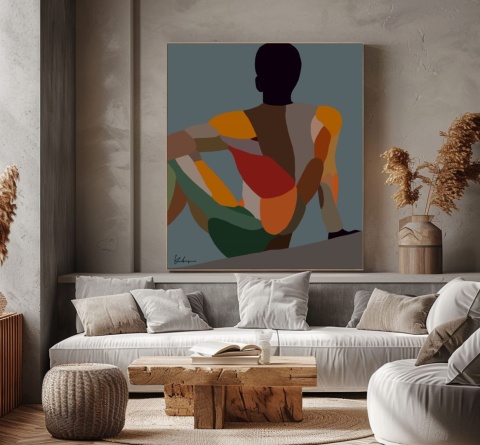 DIGITAL PAINTING - DREAMER grafika na płótnie