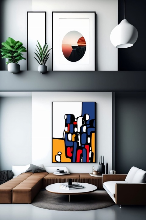 DIGITAL PAINTING - LONELINESS grafika na płótnie