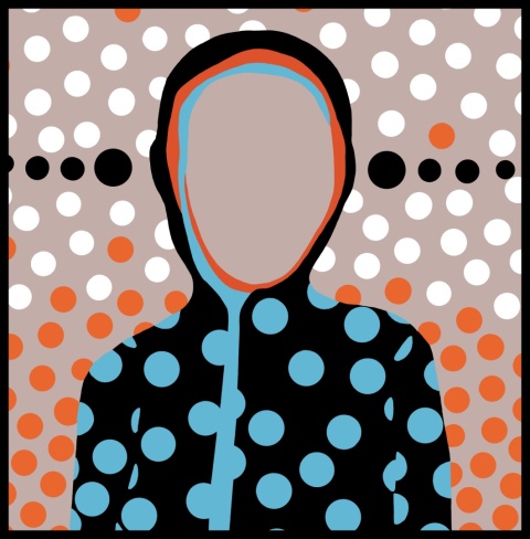 DIGITAL PAINTING -ON POINT graphic on canvas