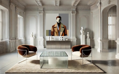 DIGITAL PAINTING - PORTRAIT OF JACOB grafika na płótnie